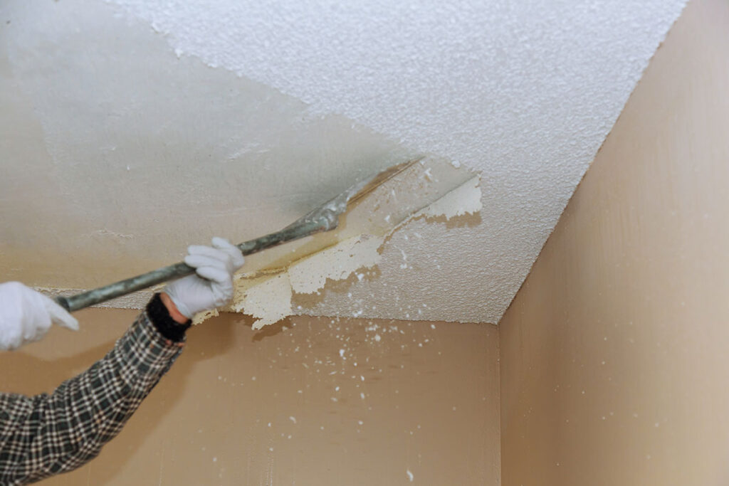 Removing Textured Ceiling Coweta County